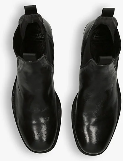 Womens Black Calixte Leather Chelsea Boots Eur 41 / 8 Uk Women - Image 2