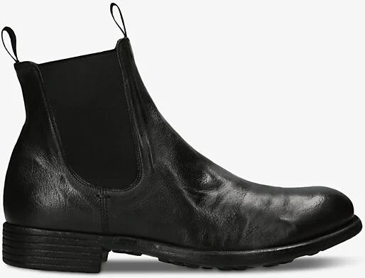 Womens Black Calixte Leather Chelsea Boots Eur 41 / 8 Uk Women