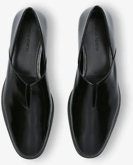 Womens Black Cha Cha Closed-Back Leather Slipper Eur 38.5 / 5.5 Uk Women - Image 2