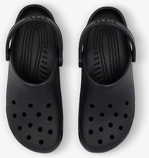 Womens Black Classic Rubber Clogs Eur 40 / 6 Uk Men - Image 2