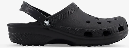Womens Black Classic Rubber Clogs Eur 40 / 6 Uk Men