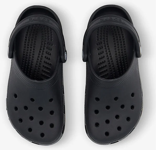 Womens Black Classic Waterproof Rubber Clogs Eur 39 / 6 Uk Women - Image 2
