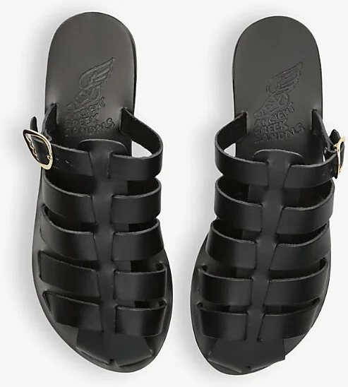 Womens Black Cosmia Leather Sandals Eur 37 / 4 Uk Women - Image 2