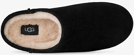 Womens Black Elea Suede Slippers Eur 38/5 Uk Women - Image 2