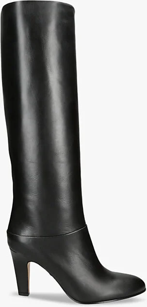 Womens Black Eve High-Tube Calfskin Boots Eur 39 / 6 Uk Women