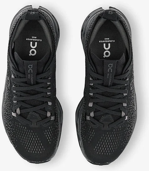 Womens Black F Cloudsurfer Max Woven Low-Top Trainers Eur 38.5 / 5.5 Uk Women - Image 2