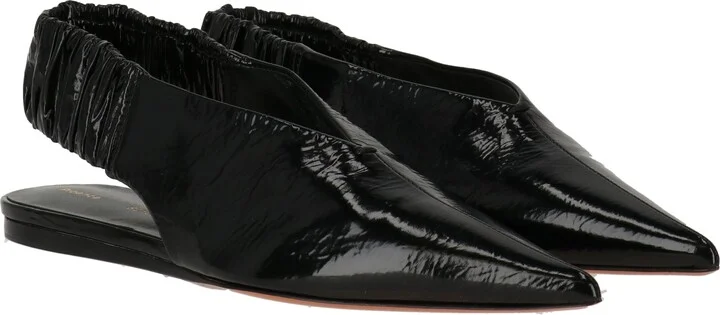 Womens Black Flat