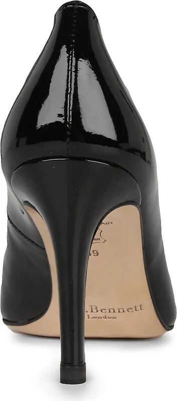 Womens Black Florete Patent-Leather Courts Eur 36 / 3 Uk Women - Image 2