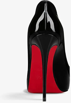 Womens Black Hot Chick Alta 120 Patent-Leather Heeled Sandals Eur 38.5 / 5.5 Uk Women - Image 2