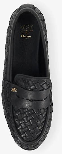 Womens Black Leather Ginello Leather Loafers Eur 40 / 7 Uk Women - Image 2