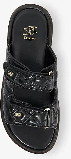 Womens Black Leather Lottais Leather Sandals Eur 36 / 3 Uk Women - Image 2