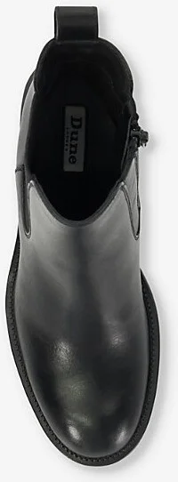 Womens Black Leather Positivty Cleated Leather Chelsea Ankle Boots Eur 37.5 / 4.5 Uk Women - Image 2