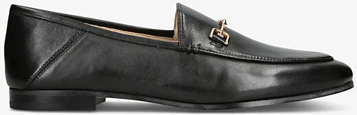 Womens Black Loraine Leather Loafers Eur 37.5 / 4.5 Uk Women