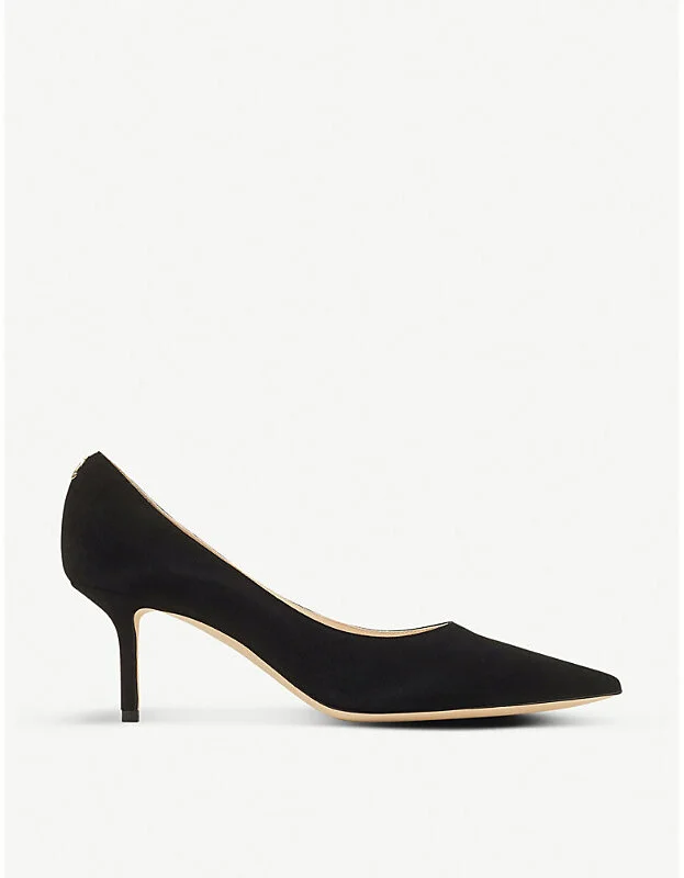 Womens Black Love 65 Suede Courts Eur 34.5 / 1.5 Uk Women