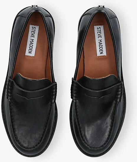 Womens Black Madison Leather Shoes Eur 36 / 3 Uk Women - Image 2