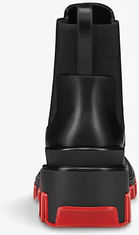 Womens Black Marchacroche Dune Leather Ankle Boots Eur 39 / 6 Uk Women - Image 2