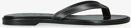 Womens Black Melody Leather Sandals Eur 38/5 Uk Women