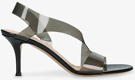 Womens Black Metropolis 70 Tpu Heeled Sandals Eur 40 / 7 Uk Women
