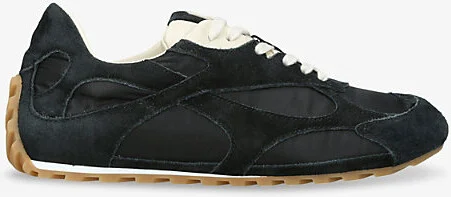 Womens Black Orbit Woven Low-Top Trainers Eur 42/ 9 Uk Women