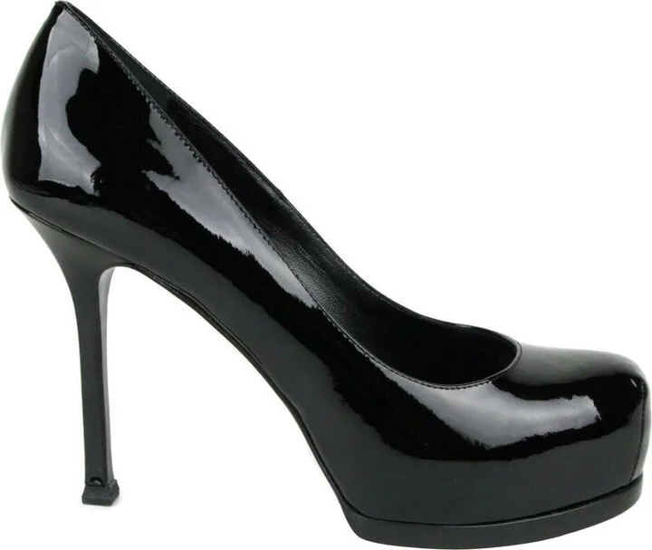Women's Black Patent Leather Tribtoo 80 Platform Pump (36 EU / 6 US) - Image 7