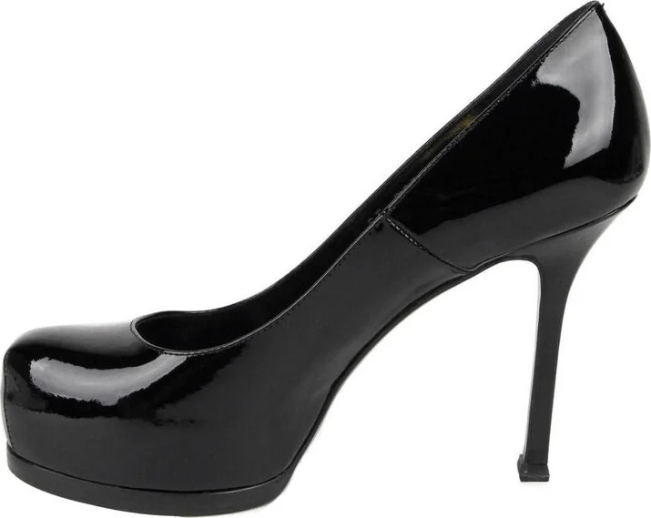 Women's Black Patent Leather Tribtoo 80 Platform Pump (36 EU / 6 US) - Image 8