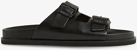 Womens Black Philip Leather Sandals Eur 41 / 7 Uk Men