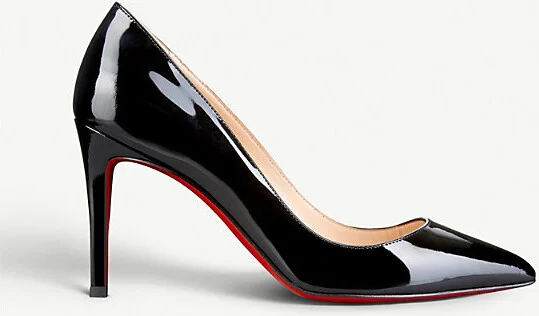 Womens Black Pigalle 85 Patent-Leather Courts Eur 41.5 / 8.5 Uk Women