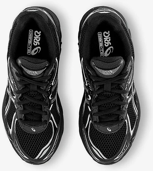 Womens Black Pure Silver Gt-2160 Mesh Low-Top Trainers 7.5 - Image 2