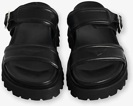 Womens Black Ride Leather Mules Eur 37 / 4 Uk Women - Image 2