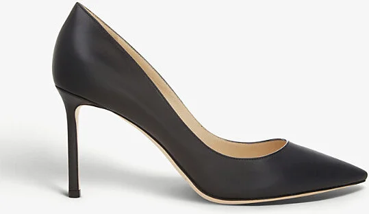Womens Black Romy 85 Leather Courts Eur 36 / 3 Uk Women