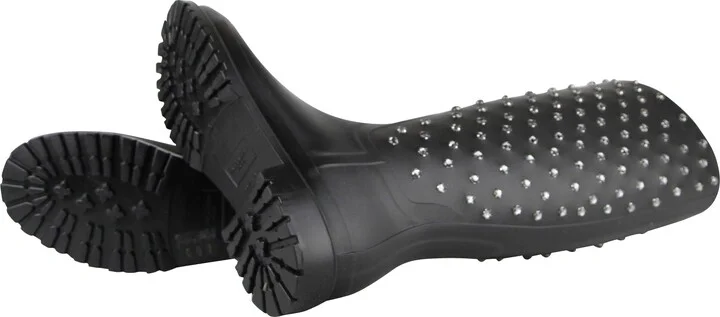 Women's Black Rubber Women Rain Boots With Crystal Studs (36 EU / 6 US) - Image 8