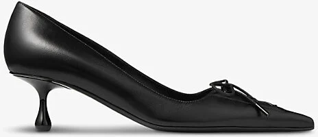 Womens Black Scarlett 50 Leather Courts Eur 42/ 9 Uk Women