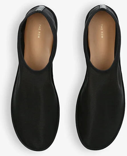 Womens Black Sock Slip-On Mesh Shoes Eur 39 / 6 Uk Women - Image 2