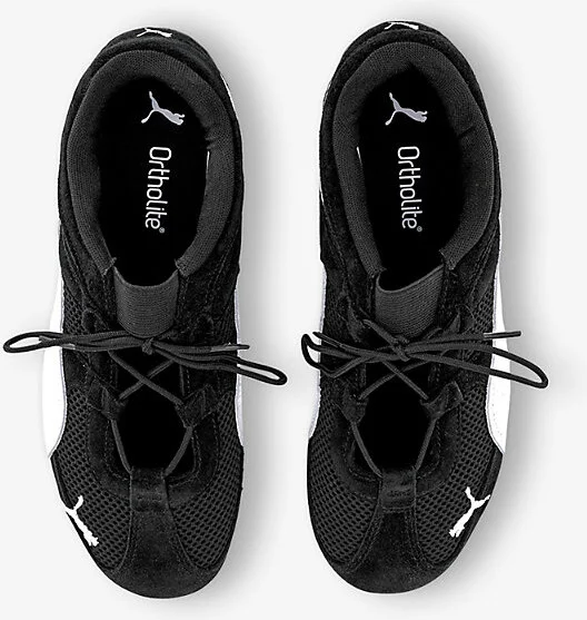 Womens Black Speedcat Og Suede Low-Top Trainers 5.5 - Image 2