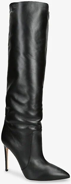 Womens Black Stiletto 105 Leather Knee-High Boots Eur 41 / 8 Uk Women - Image 2
