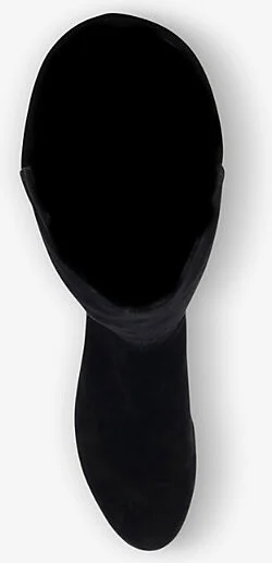 Womens Black-Suede Tayla Knee-High Suede Boots Eur 38/5 Uk Women - Image 2