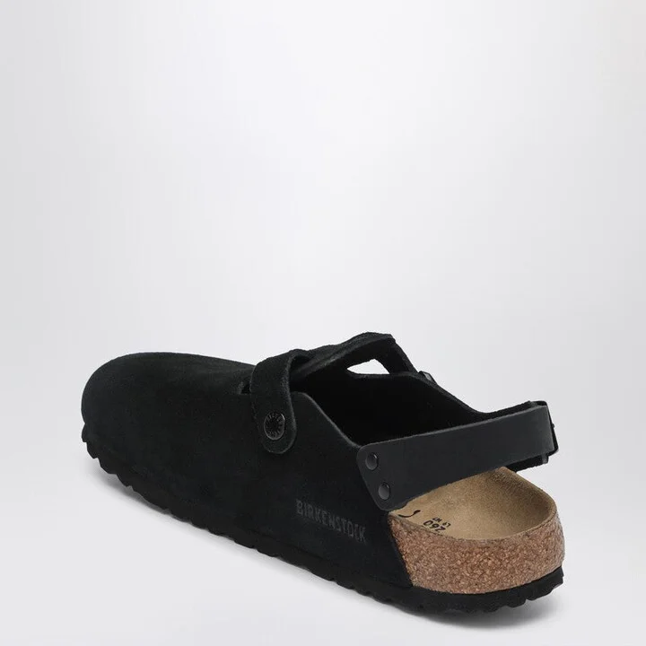 Women's Black Suede Tokyo Loafers - Image 2
