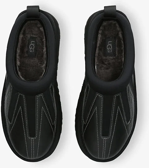 Womens Black Tazz Sunwave Leather Shoes Eur 37 / 4 Uk Women - Image 2