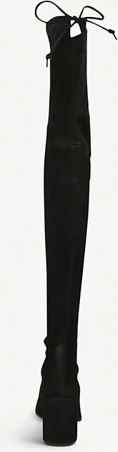 Womens Black Tieland Velvet Over-The-Knee Boots Eur 42/ 9 Uk Women - Image 2