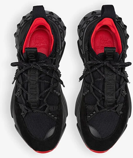 Womens Black Trailnrun Donna Leather Running Sneakers Eur 36 / 3 Uk Women - Image 2