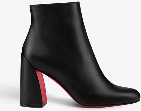 Womens Black Turela 85 Leather Ankle Boots Eur 34 / 1 Uk Women