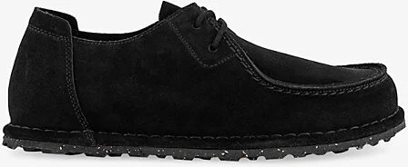 Womens Black Utti Lace Suede Moccasins Eur 40 / 7 Uk Women