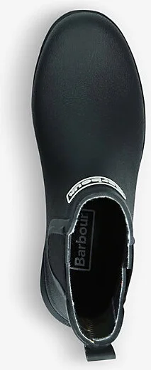 Womens Black Wilton Rubber Chelsea Wellington Boots Eur 39 / 6 Uk Women - Image 2