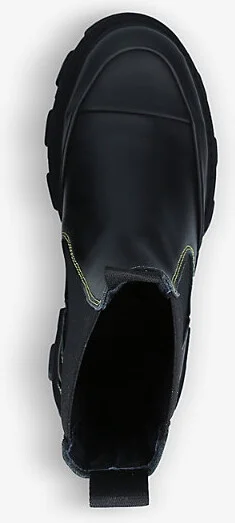 Womens Black XL Leather Chelsea Boots Eur 37 / 4 Uk Women - Image 2