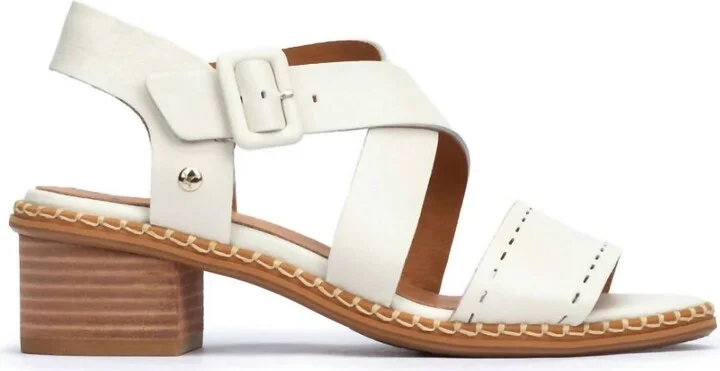 Women's Blanes Heeled Sandal In Nata