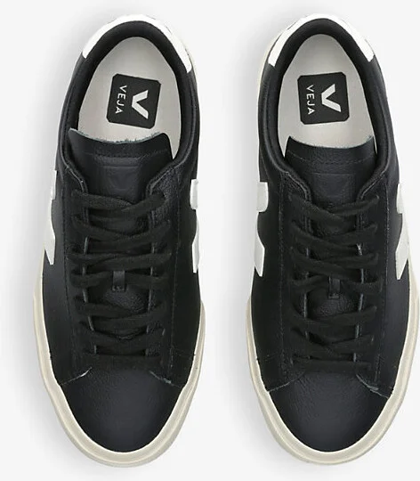 Womens Blk/Other Women's Campo Chromefree Leather Low-Top Trainers Eur 36 / 3 Uk Women - Image 2