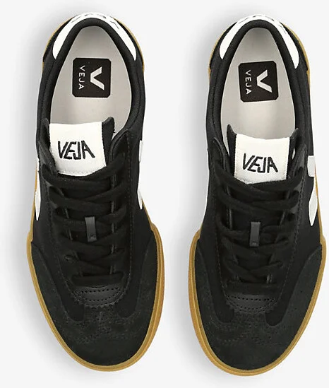 Womens Blk/Other Women's Volley Logo-Embroidered Canvas Low-Top Trainers Eur 35 / 2 Uk Women - Image 2