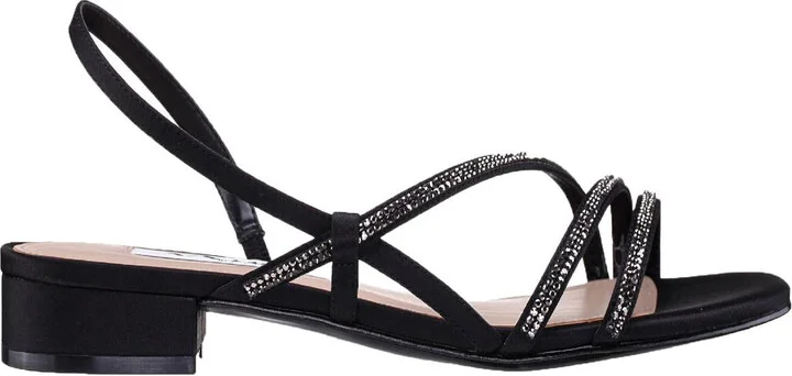 Womens Block Heel Man Made Ankle Strap