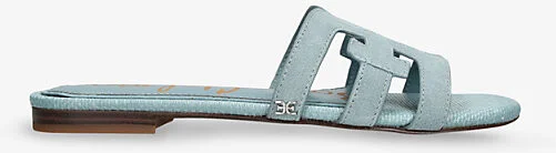 Womens Blue Bay Suede Sandals Eur 39.5 / 6.5 Uk Women