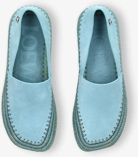 Womens Blue Rio Woven Slippers Eur 38/5 Uk Women - Image 2